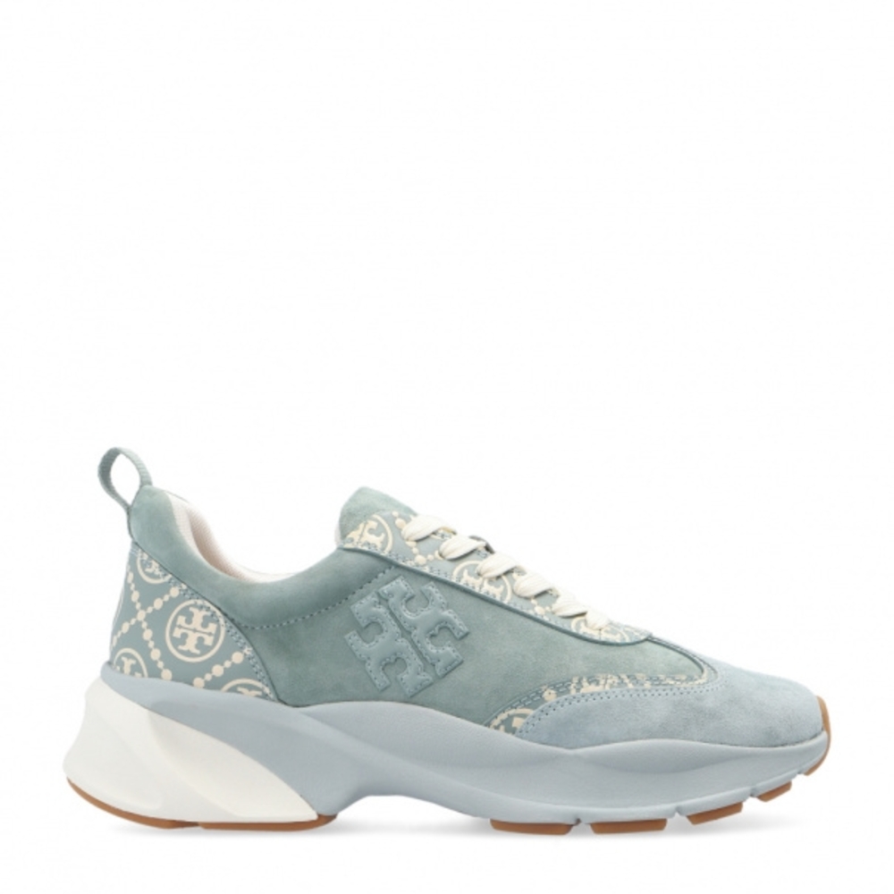 Tory Burch Women's Blue Sneakers - Picture 1 of 8
